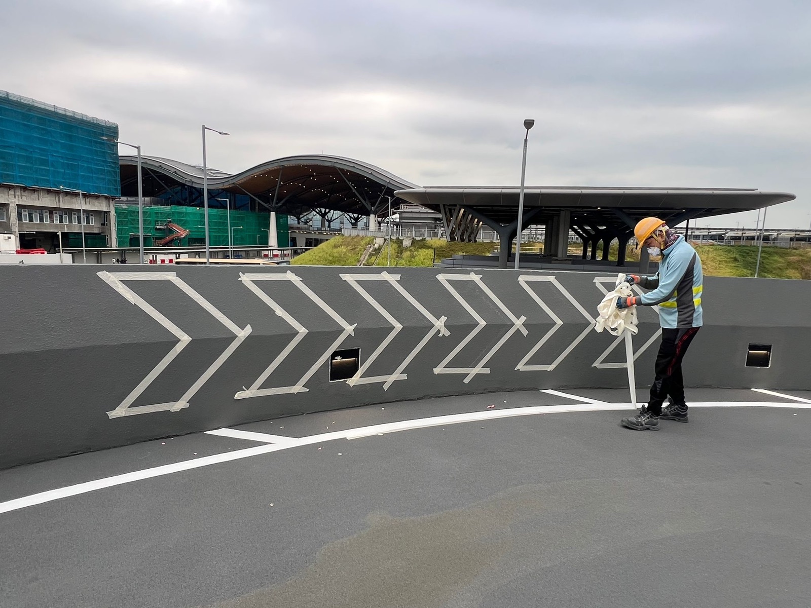 港珠澳大橋智能停車場 — 現場照片 4
